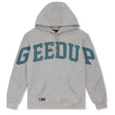 Team Logo Hoodie - Grey/Aqua Green